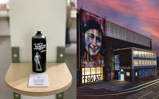 Forgot another can at STRAAT Museum, Amsterdam…