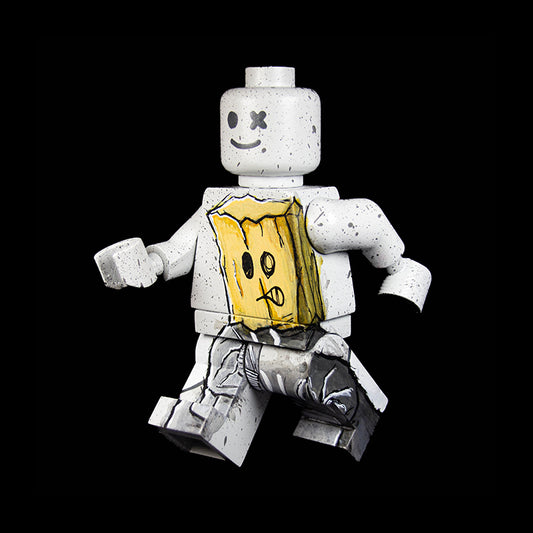 Large "Danish Building Bricks" Figure - Banksy