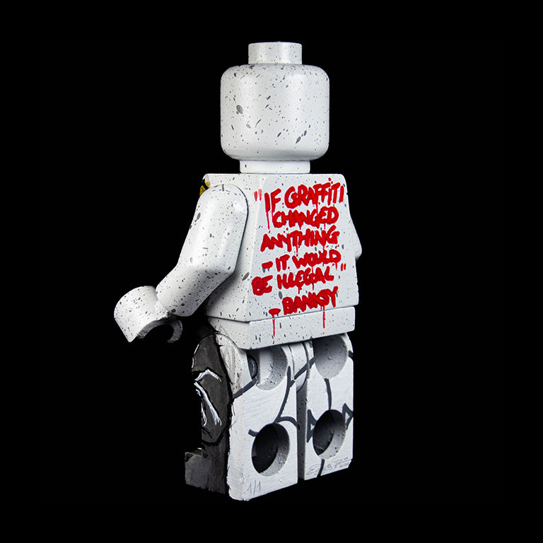 Large "Danish Building Bricks" Figure - Banksy