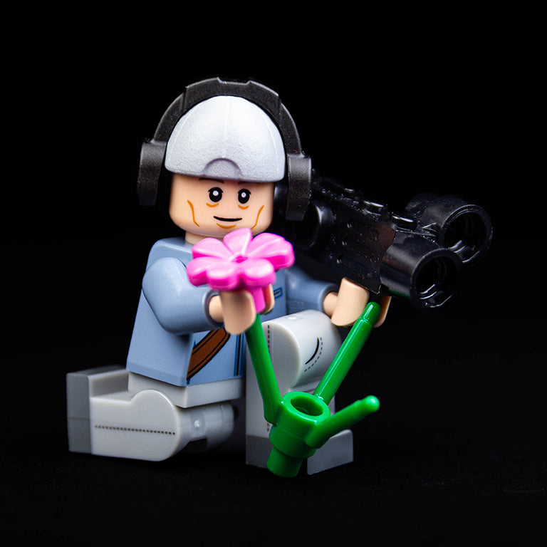 Cameraman and Flower