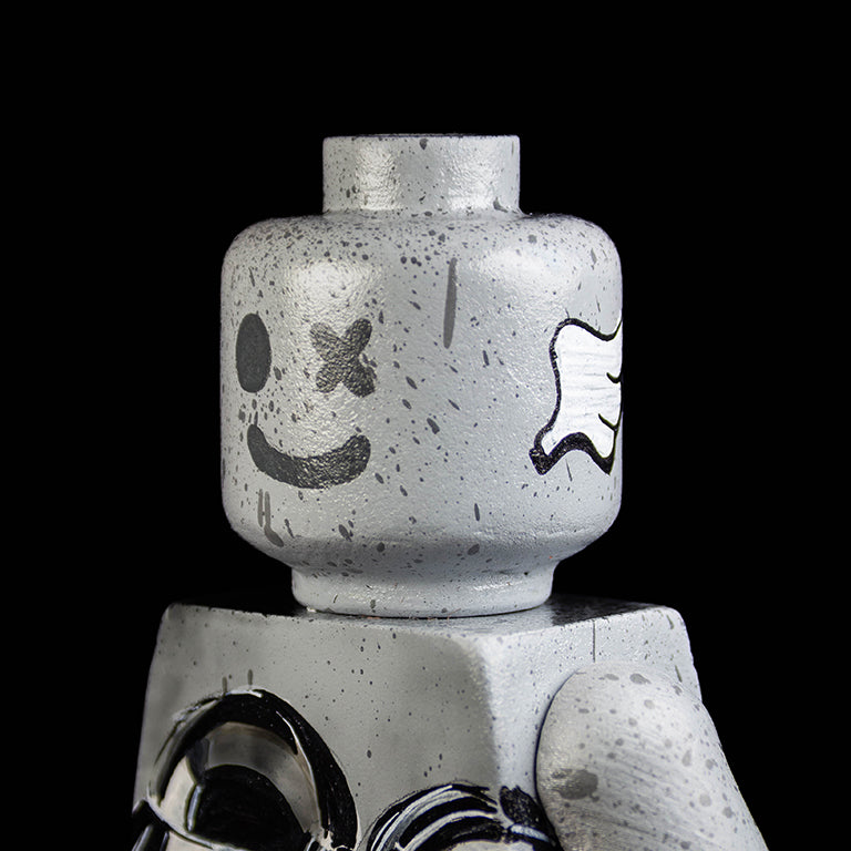 Large "Danish Building Bricks" Figure - Daft Punk