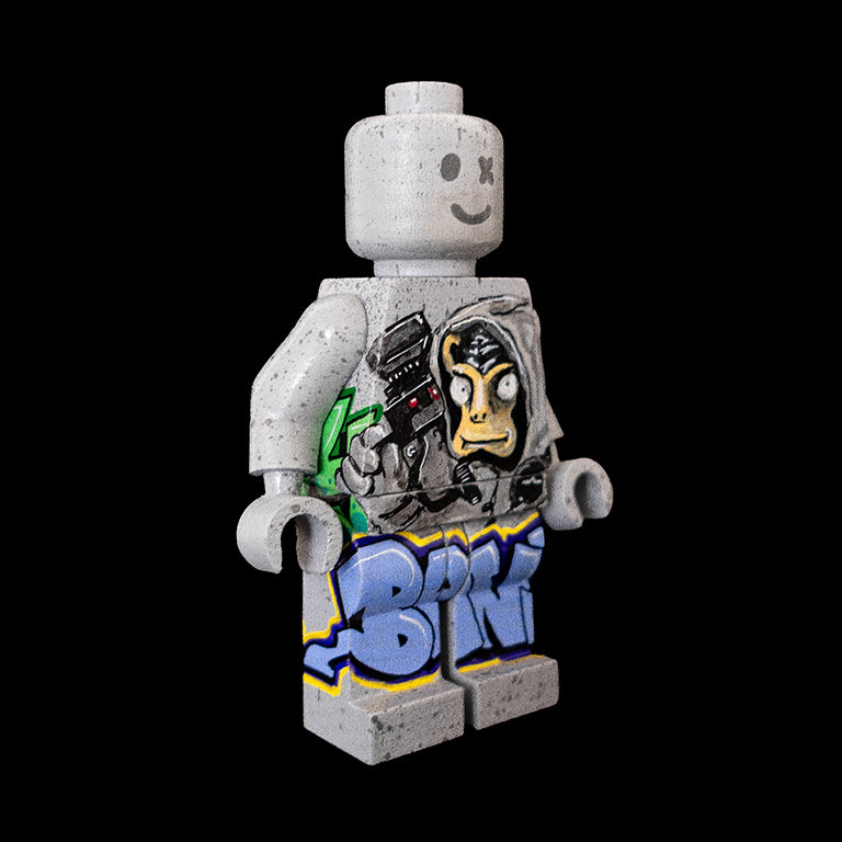 Large "Danish Building Bricks" Figure - Banksy III