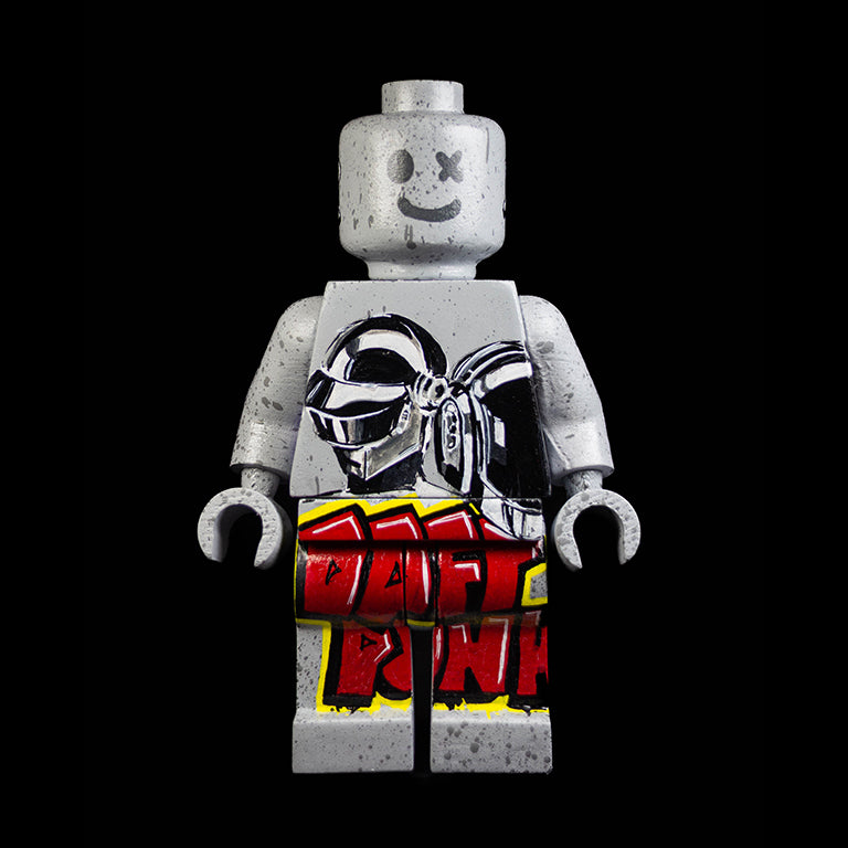 Large "Danish Building Bricks" Figure - Daft Punk