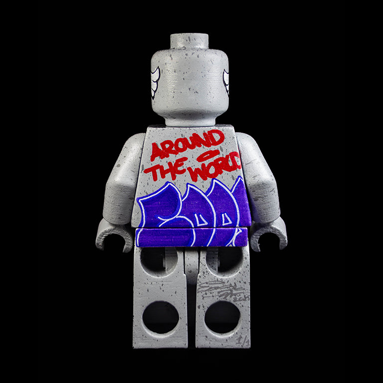 Large "Danish Building Bricks" Figure - Daft Punk